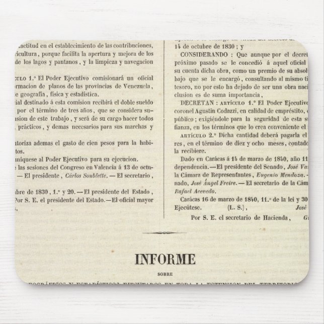 Alfombrilla De Ratón Venezuela 2 (Frente)