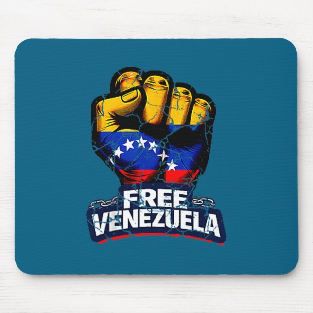 Alfombrilla De Ratón Venezuela Flag Venezuela Libre 2026  (Frente)