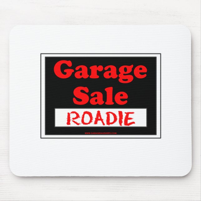 Alfombrilla De Ratón Venta de garaje Roadie (Frente)