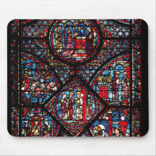 Alfombrilla De Ratón Ventana que representa escenas