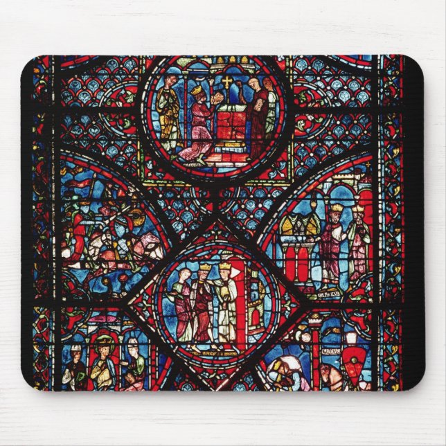 Alfombrilla De Ratón Ventana que representa escenas (Frente)