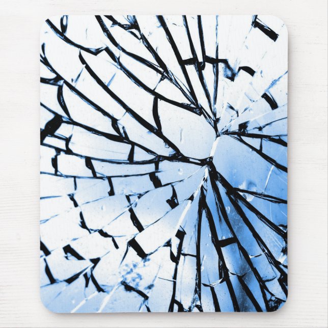 Alfombrilla De Ratón ventana rota (Frente)