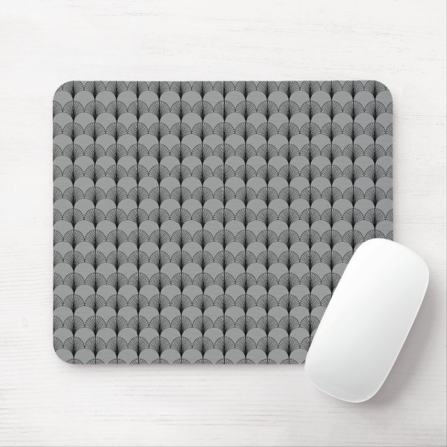 Alfombrilla De Ratón Ventiladores grises y negros (Con ratón)
