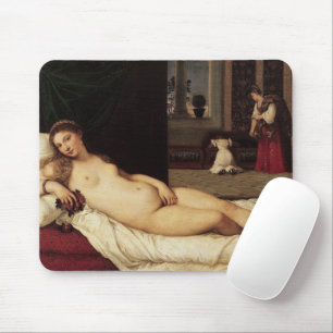 Alfombrilla De Ratón Venus de la Venecia Urbino Titian 1538