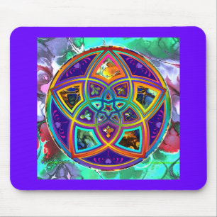 Alfombrilla De Ratón Venus Flower of Love fineART Flower Power / Square