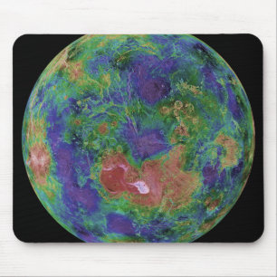 Alfombrilla De Ratón Venus se centró en el Polo Norte