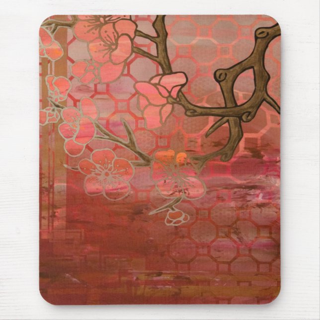 Alfombrilla De Ratón ver 1 del helado de la cereza (Frente)