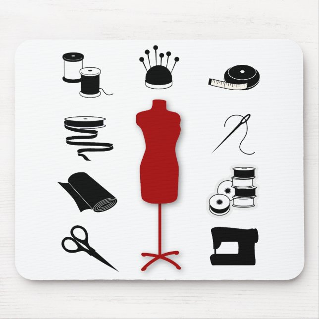 Alfombrilla De Ratón Ver a la derecha (Frente)