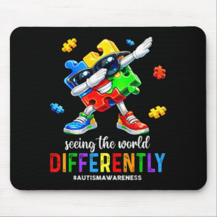 Alfombrilla De Ratón Ver el mundo de manera diferente Conciencia del Au