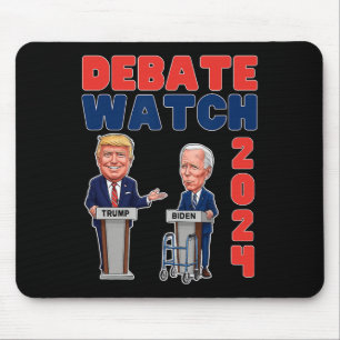 Alfombrilla De Ratón Ver Fiesta 2024 - Trump Biden - presidente - elect