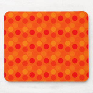 Alfombrilla De Ratón Ver puntos Naranja almohadilla del ratón
