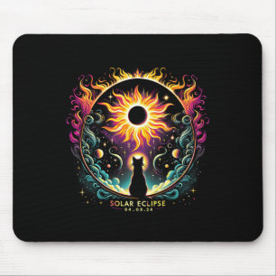 Alfombrilla De Ratón Ver Totalidad Abril 8 2024 Amante del Eclipse sola