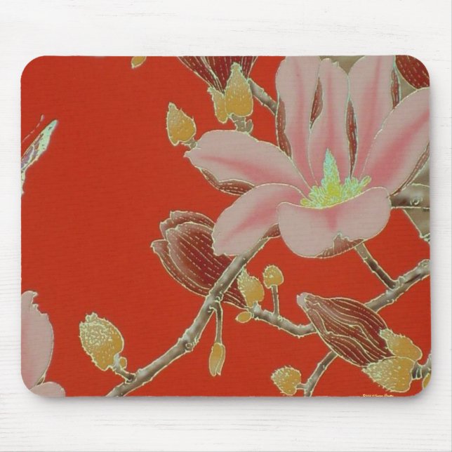 Alfombrilla De Ratón Verano asiático Mousepad (Frente)