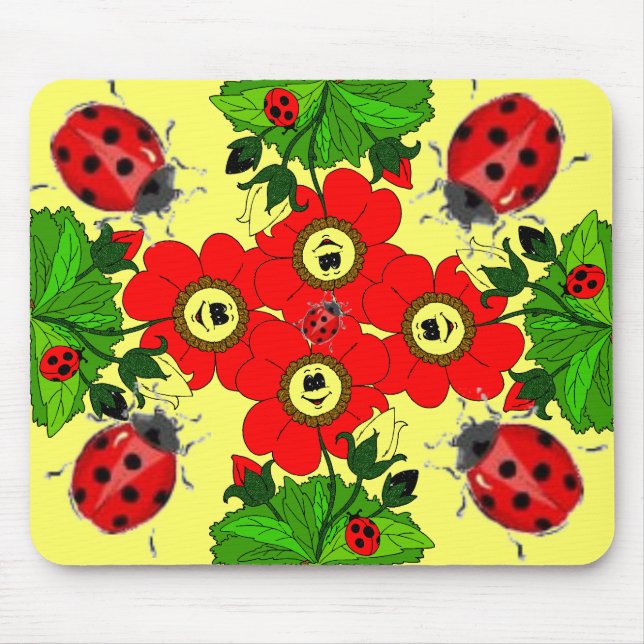 ALFOMBRILLA DE RATÓN ¡VERANO DE LA MARIQUITA! (Frente)