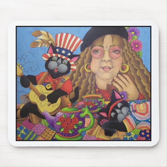 Alfombrilla De Ratón Verano del amor (Frente)