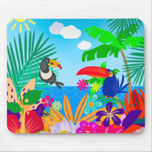 Alfombrilla De Ratón Verano tropical