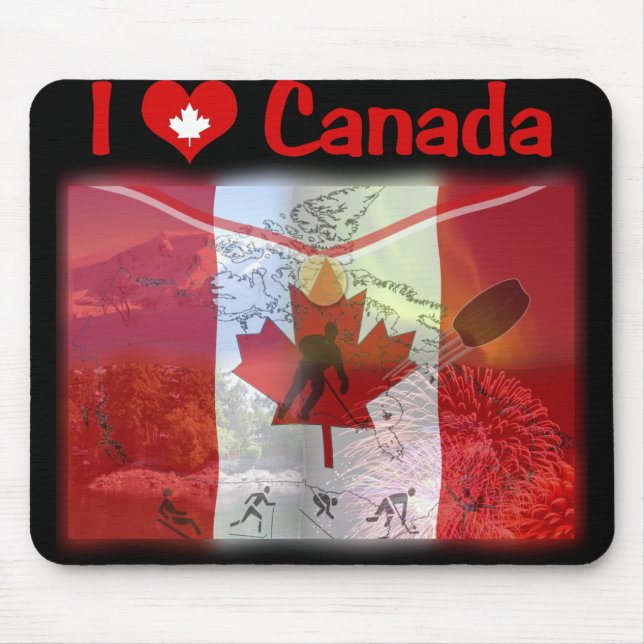 Alfombrilla De Ratón Verdad canadiense Mousepad (Frente)
