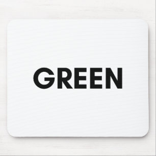 Alfombrilla De Ratón verde