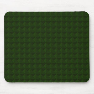 Alfombrilla De Ratón Verde conífero, sólido, geométrico.