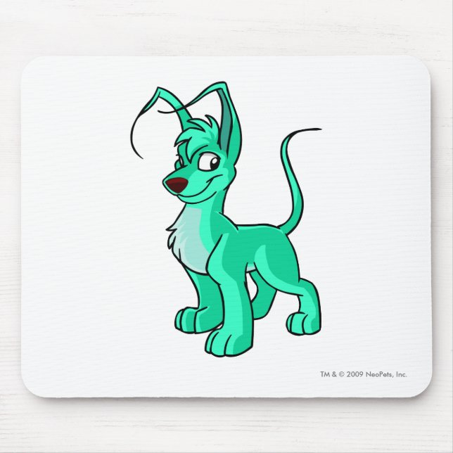 Alfombrilla De Ratón Verde de Gelert (Frente)