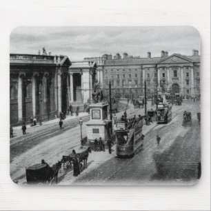 Alfombrilla De Ratón Verde de la universidad, Dublín, c.1900
