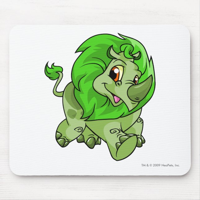 Alfombrilla De Ratón Verde de Tonu (Frente)