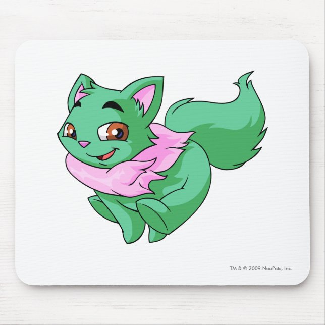 Alfombrilla De Ratón Verde de Wocky (Frente)