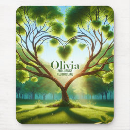 Alfombrilla De Ratón Verde inspirador