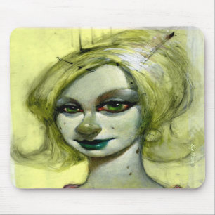 Alfombrilla De Ratón "Verde" Mousepad del lirio
