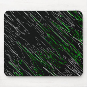 Alfombrilla De Ratón Verde negro mareado