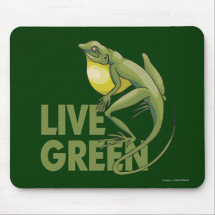 Alfombrilla De Ratón Verde vivo