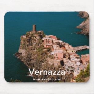 Alfombrilla De Ratón Vernazza Vista Panorámica Mousepad
