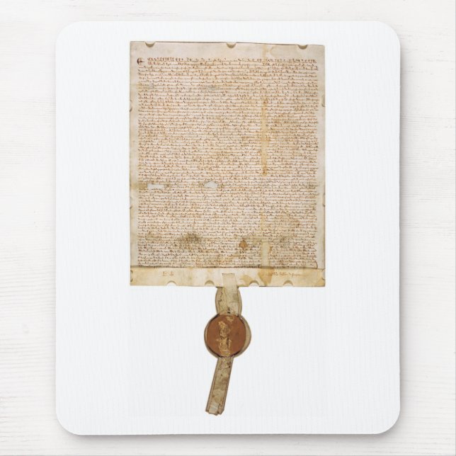 Alfombrilla De Ratón Versión de la Carta Magna 1297 (Frente)