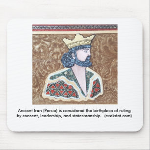 Alfombrilla De Ratón Versión persa 1 del mousepad del rey