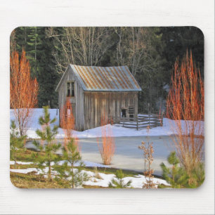 Alfombrilla De Ratón Vertiente Mousepad de la nieve