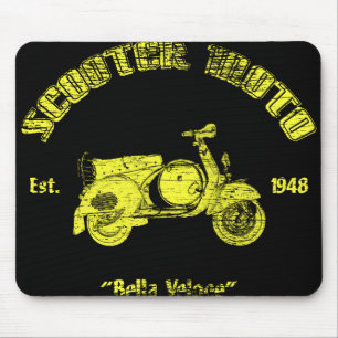 Alfombrilla De Ratón Vespa clásica Mousepad