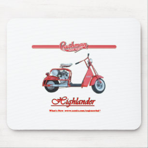 Alfombrilla De Ratón Vespa del montañés de Cushman