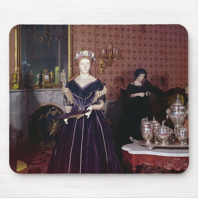 Alfombrilla De Ratón Vestido de bola de Maria Todd Lincoln (Frente)