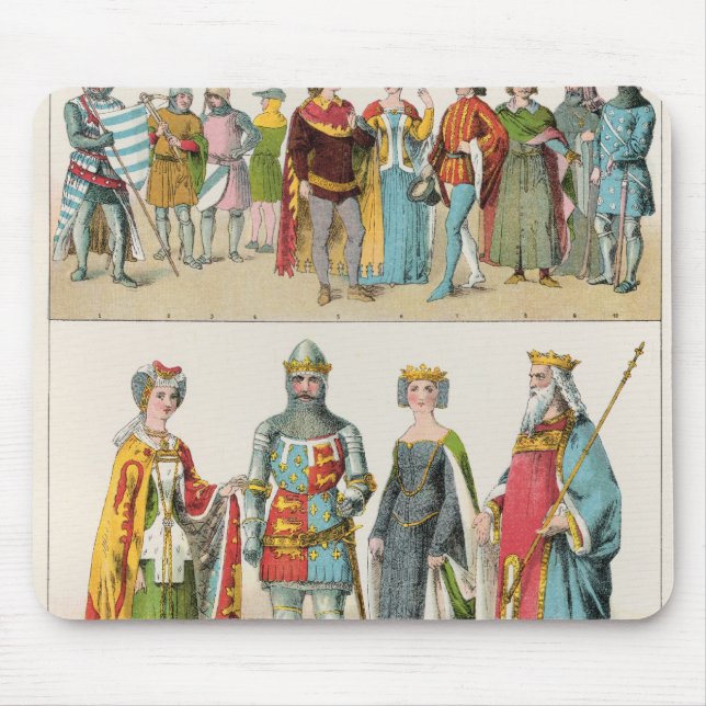 Alfombrilla De Ratón Vestido del inglés (Frente)