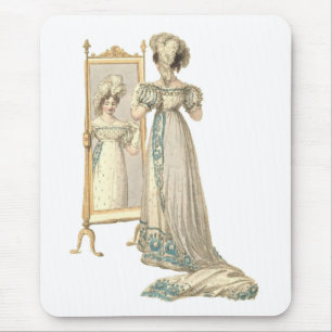 Alfombrilla De Ratón Vestido del tribunal 1822