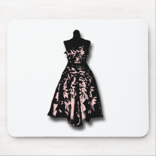 Alfombrilla De Ratón Vestido del vintage