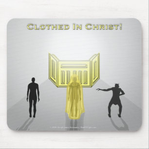 Alfombrilla De Ratón Vestido en Cristo Mousepad