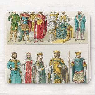 Alfombrilla De Ratón Vestido en la corte bizantina