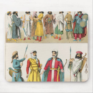 Alfombrilla De Ratón Vestido persa, del "der Voelker de Trachten", 1864