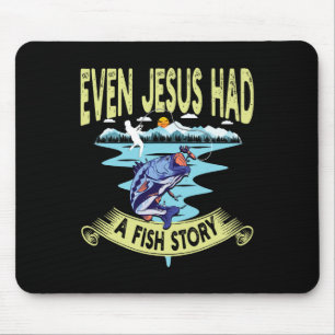 Alfombrilla De Ratón Vestimenta Cristiana B Pesca Incluso Jesús Tenía P