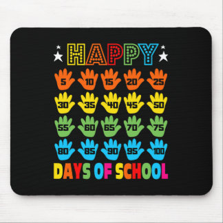 Alfombrilla De Ratón Vestuario Escolar Para Niños Chicas Niños 100 Días
