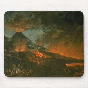 Alfombrilla De Ratón Vesuvio que entra en erupción