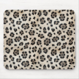 Alfombrilla De Ratón Vete Salvaje Leopardo de las Nieves Calidez Aspect