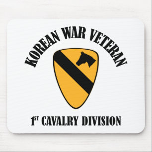 Alfombrilla De Ratón Veterano de Guerra de Corea - 1r Cav