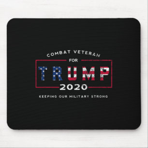 Alfombrilla De Ratón Veterano De Trump 2020&# - Mantén Nuestro Control